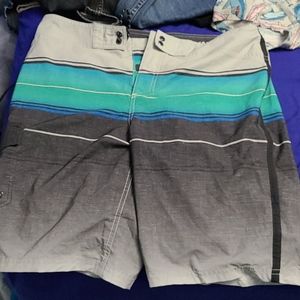 Blue green Board Shorrs